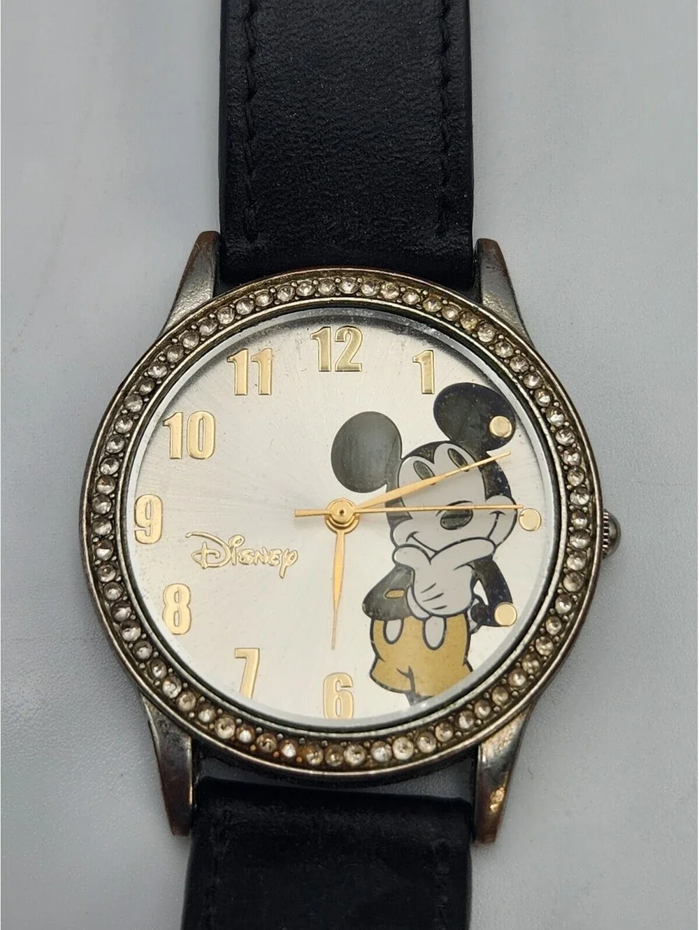 Lot of 2 Vintage Disney Mickey Mouse Wristwatches - Lorus & Accutime Not Tested - Picture 3 of 7